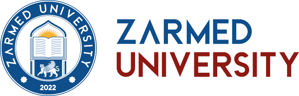 Zarmed University logo